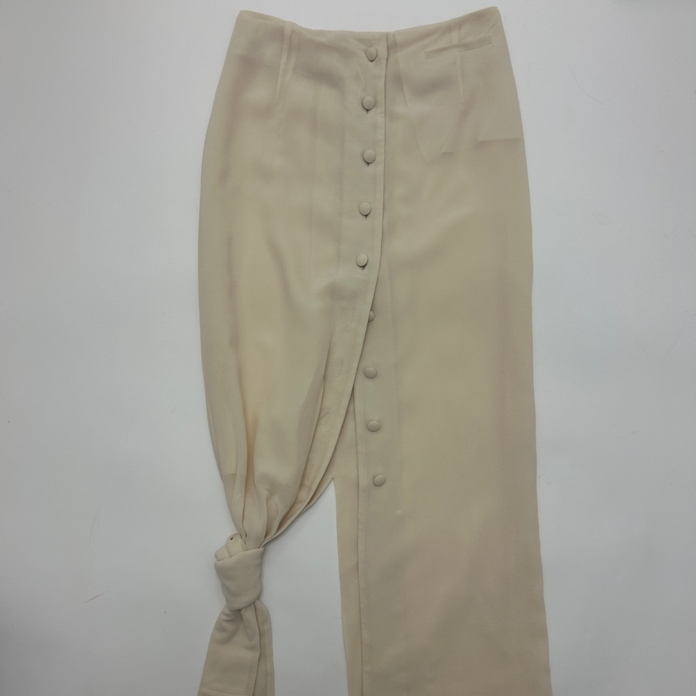 Acne Studios Silk Knot Skirt